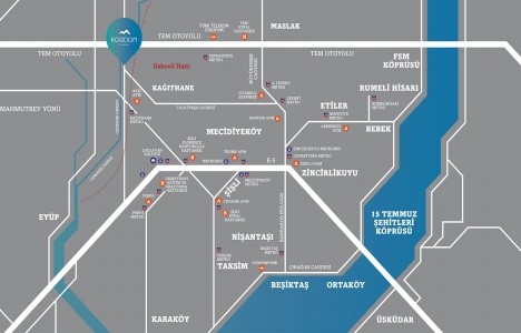 Kordon İstanbul Kağıthane yeni fiyat listesi 2017!