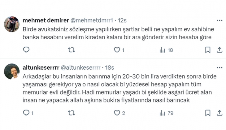 Avukattan kira zammı çıkışı: 2 senedir ev sahiplerinin evlerine çöküldü, memur gibi 2 defa değil yılda bir zam alıyorlar