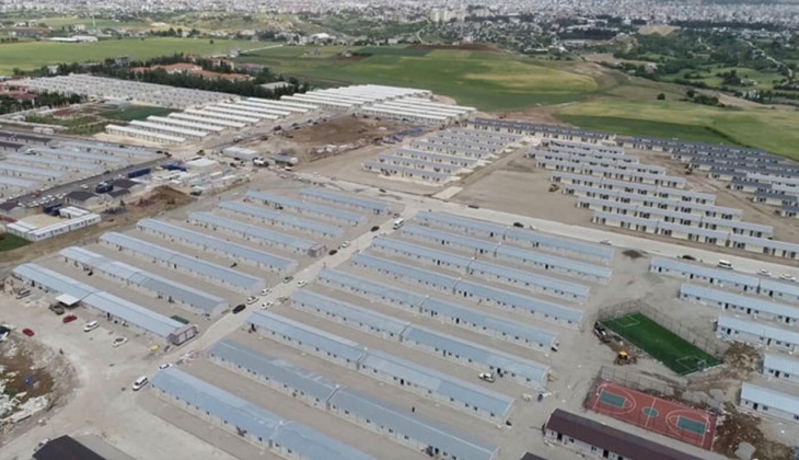 Adıyaman daki 2 bin 500 prefabrik konutun yapımı tamamlandı!