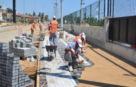 İzmit Yahya Kaptan'da asfaltlama çalışması yapıldı!