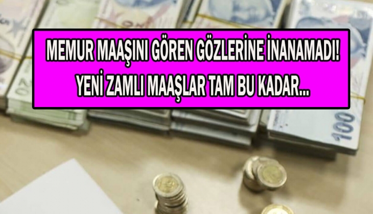 Memur Ocak zammı bir bir hesaplandı! Rakamları gören şaşkına döndü! Hemen zamlı maaşlara göz atın...