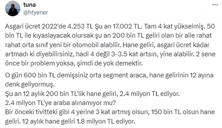 Hane geliri 100 bin TL olanlar bile artık takasla yeni otomobil alabiliyor!
