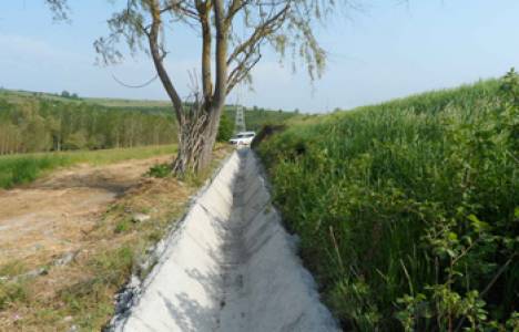 Kandıra’da 2 bin 750 dönüm alana sulama kanalı inşa edildi!