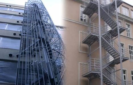 binalarda yangın merdiveni zorunluluğu