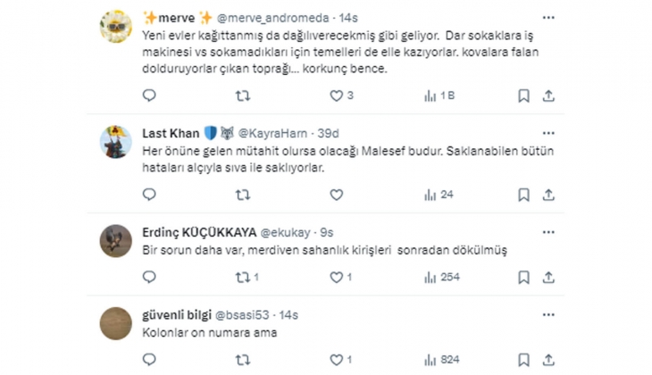 İstanbul da 5-6 yıllık yeni binanın eksiklikleri şok etti! Denetim nerede?