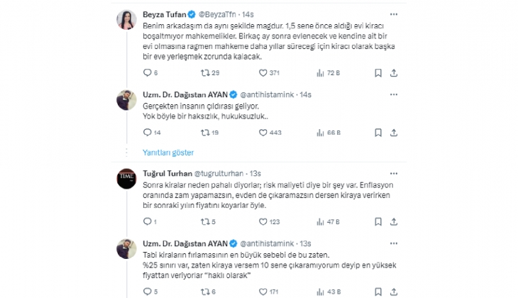 Mağdur ev sahipleri adalet istiyor! 