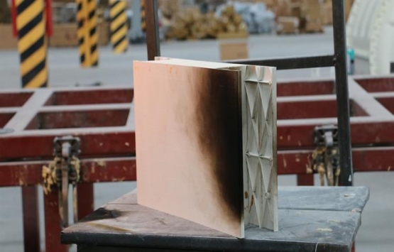 Konya da ateşe dayanıklı evler üretiliyor!