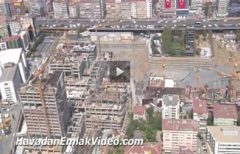 Mecidiyeköy Torun Center Projesi'nin havadan son görüntüleri!