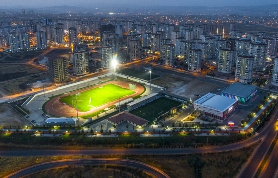 Gaziantep'te 86 bin 500 metrekarelik Akkent Spor Köyü kuruldu!