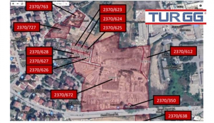 Türker Proje Gayrimenkul'ün Kartal arazisinde parselasyon çalışmaları tamamlandı! Onay için İBB'ye gönderildi!