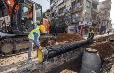 İzmir'e 30 kilometrelik yeni yağmur suyu hattı!