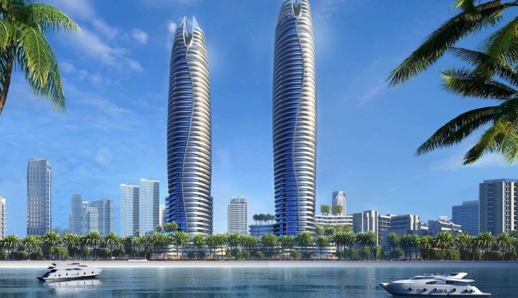 Dubai Canal Crown yüzde  20 ön ödeme fırsatıyla satışta! Yeni proje!