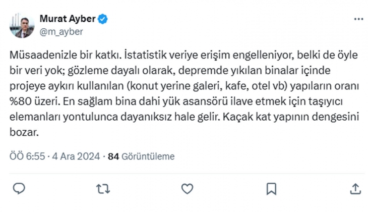 Deprem araştırmacısından İstanbul çıkışı: 7,5 lik bir depreme maruz kalacak, bu binalarla altından kalkamayız!