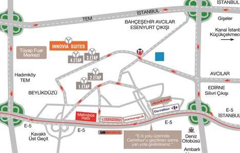  Yeşil GYO İnnovia Suites iletişim!