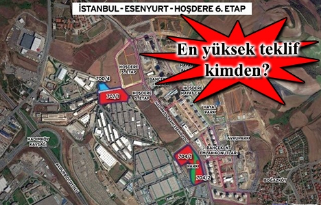 Emlak Konut Hoşdere 6. Etap ihalesi