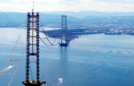 İzmit Körfez Köprüsü'nden 2016 Mart sonunda geçilmesi planlanıyor!