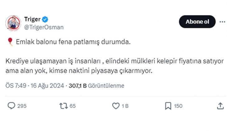 Emlak balonu patladı mı? Kelepir fiyatına konut satılıyor, ama alan yok!