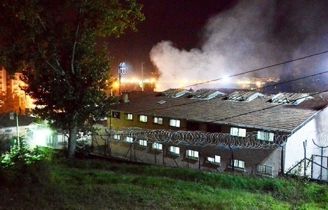 Kocaeli C Tipi Kapalı İnfaz Kurumu'nda yangın çıktı!
