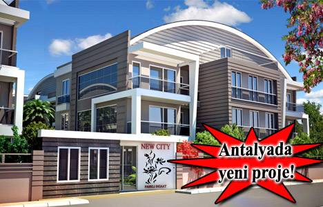 New City projesi Antalya 'da yükseliyor!
