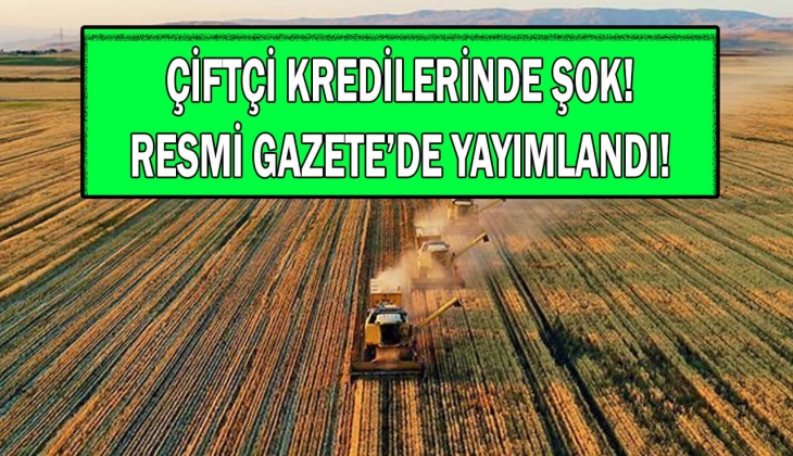 Çiftçiler hemen bakın! Yüzde 100 faiz indirimli kredilere mazot ve gübre şartı geldi! Resmen açıklandı!