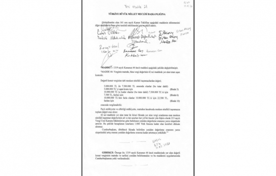 Değerli Konut Vergisi’nde geri adım atıldı!