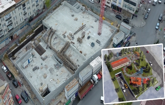 Gaziosmanpaşa Niyazi Özdemir Otoparkı'nın inşaatı hızlandı!