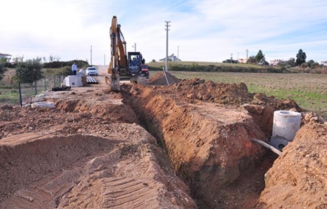 Manavgat'ın alt yapısı yenileniyor!