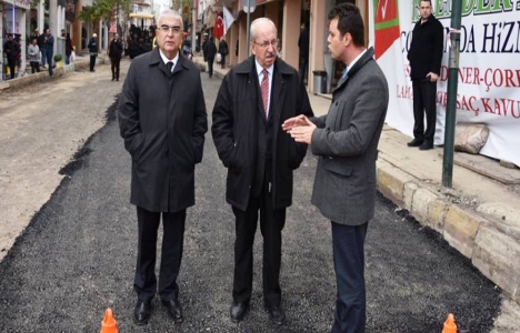 Tekirdağ Kumyol Caddesi'ndeki çalışmalarda sona gelindi!