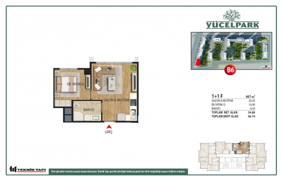 Yücel Park kat planları!