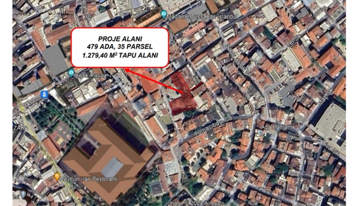 Beyoğlu na 104 odalı yeni otel geliyor! İstiklal Caddesi ne komşu!