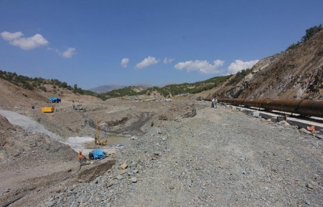 Çorum Osmancık Dereboğazı İçme Suyu Barajı'nda son durum!