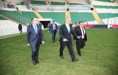 Recep Altepe Timsah Arena Stadyumu'nu inceledi!
