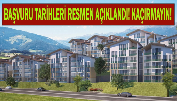 TOKİ'den aylık 1.540 TL taksitle ucuz konut fırsatı! Yüzde 12 peşinat ve 180 ay taksit imkanıyla! 