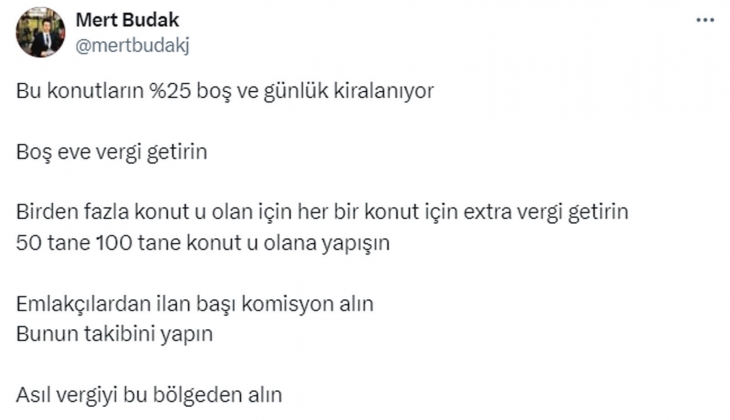 Eski banka hazinecisi Evren Kirikoğlu: Şu an çantada canlıyla gidilse, ilan fiyatından yüzde 10 altında ev alınabilir!