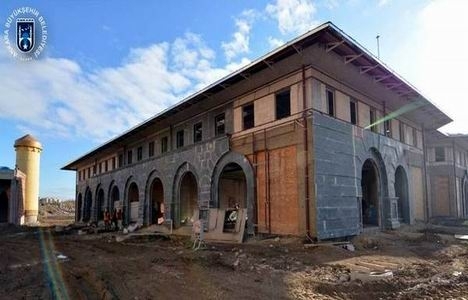 Ankapark ın devasa giriş kapısı yükseliyor!