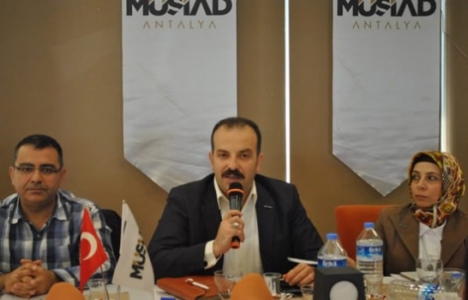 MÜSİAD Antalya'da kentsel dönüşüm konuşuldu!