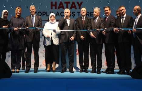 Hatay'daki 102 tesisin açılışı yapıldı!