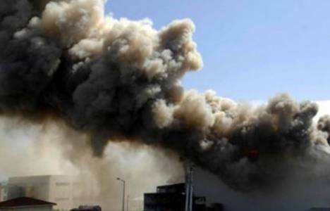 Kocaeli'deki sunta fabrikasında yangın çıktı!