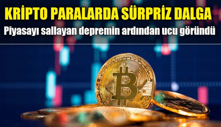 Bitcoin ve kripto paralarda sürpriz dalga! Piyasayı sallayan depremin ardından ucu göründü