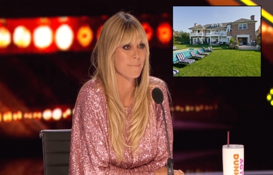Heidi Klum'un 10 milyon dolarlık malikanesinin kapısını çaldılar!