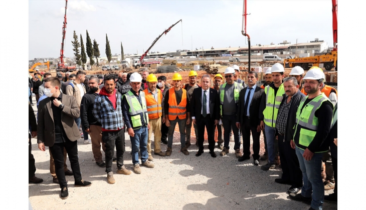 Antalya da 355 kentsel dönüşüm konutunun temeli atıldı!