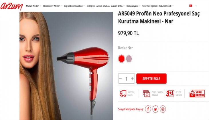 Arzum saç bakım serisinde Ekim ayı fiyatlarını belli oldu! İşte 3 Ekim 2022 Arzum fiyat listesi