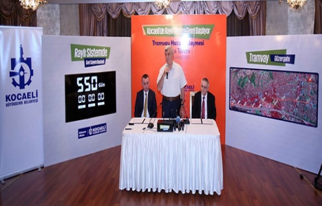 Kocaeli tramvay hattı 2017'de tamamlanacak!