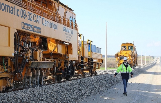 Çerkezköy-Kapıkule tren hattının yüzde 50 si tamamlandı!