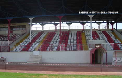 Batman 16 Mayıs Şehir Stadyumu'na gelen tepkiler büyüyor!