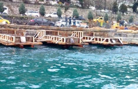 Bebek-Aşiyan Kazıklı Sahil Yolu projesi