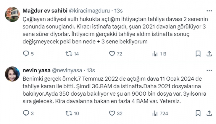 İstanbul Adliyelerinde kira davaları ne kadar sürüyor? Anlaşamayan ev sahiplerine ve kiracılara büyük şok!