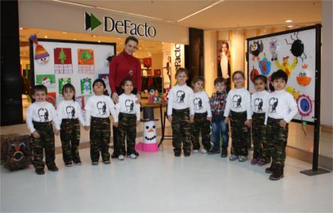 Bilgi Köprüsü Anaokulu öğrencilerinin resim sergisi Kent Meydanı AVM'de!