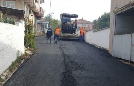 Çatalca asfalt çalışmaları