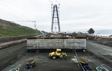 3.Boğaz Köprüsü inşaatından son fotoğraflar!